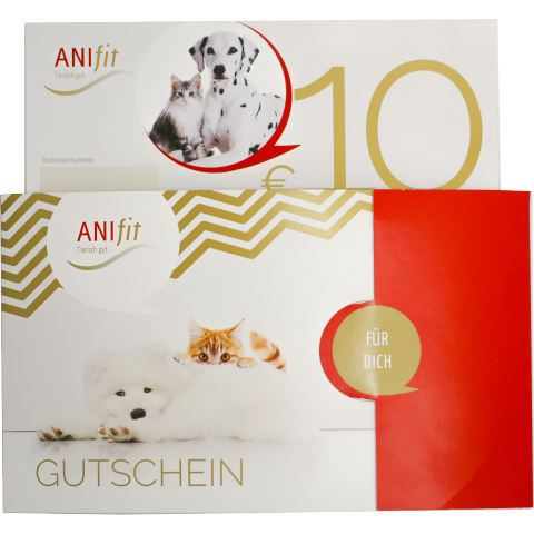Dog Provital Accessories Advertising material Anifit 10 EUR Gutschein 1 Piece -3- Anifit